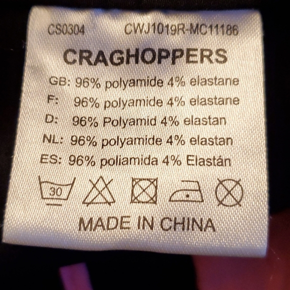 Craghoppers Kiwi Women's Hiking Pants - Picture 12 of 13